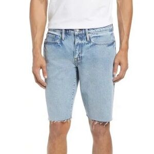 Frame Denim Men's Light Blue Jean Shorts